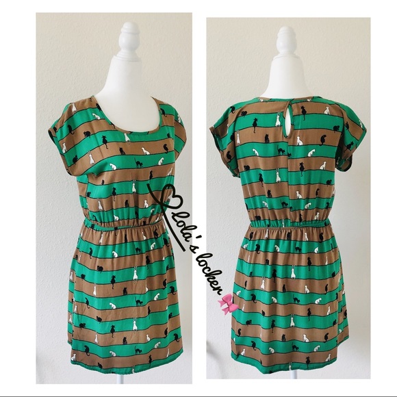 Dresses & Skirts - The Purr-ific Cat Print Dress